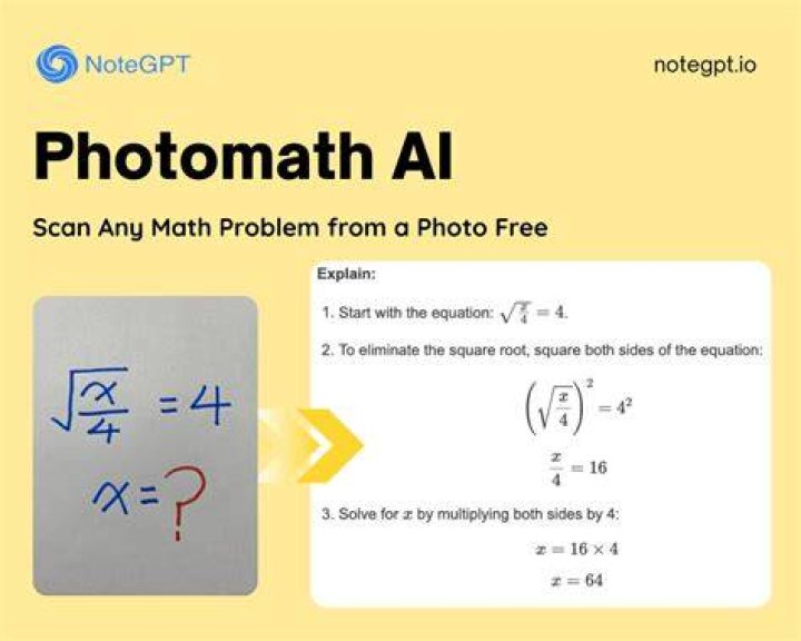 Camera for Math Problems