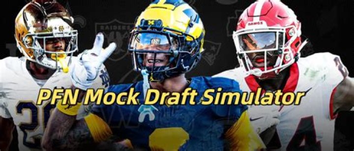 PFN Mock Draft Simulator - Desktop